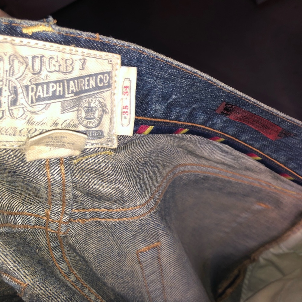 Men’s rugby rl denim vintage straight